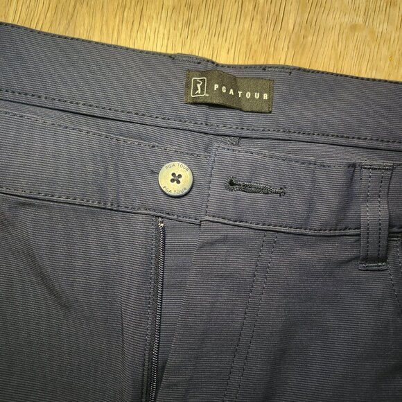 BNWT PGA Navy Blue Performance Golf Trousers – Moisture Wicking – 36x32 - Picture 2 of 4